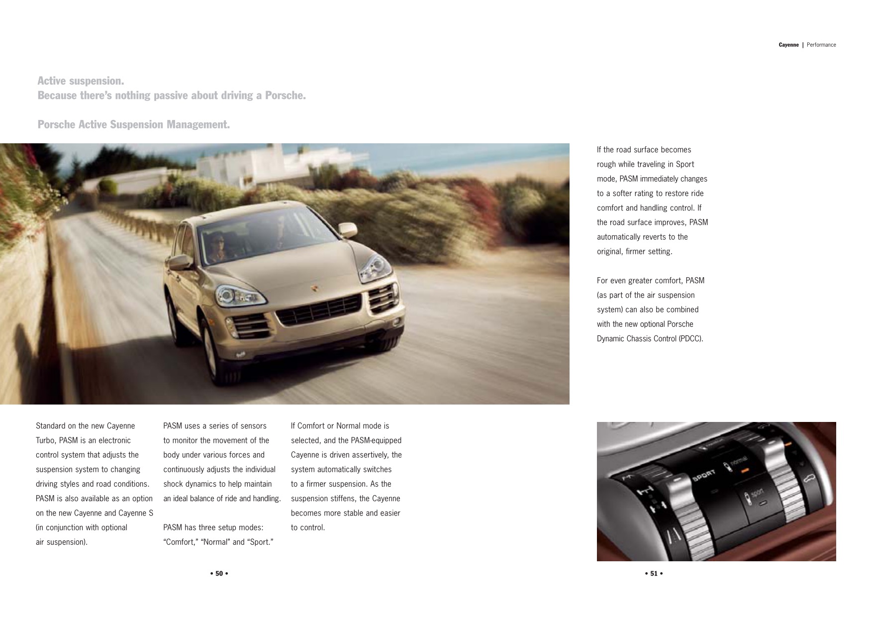 2008 Porsche Cayenne Brochure Page 46